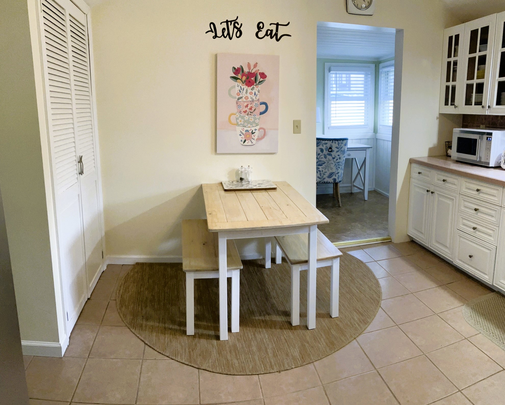 Kitchen Table with seating for four